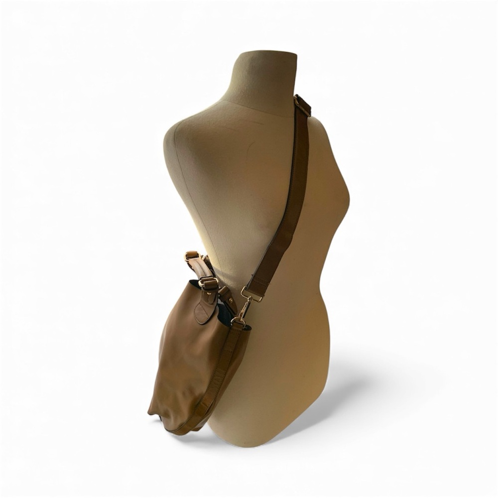 DANIER Camel Brown Large Leather Tote - Picture 3 of 5